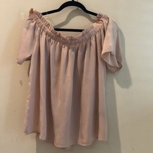 Off the shoulder top